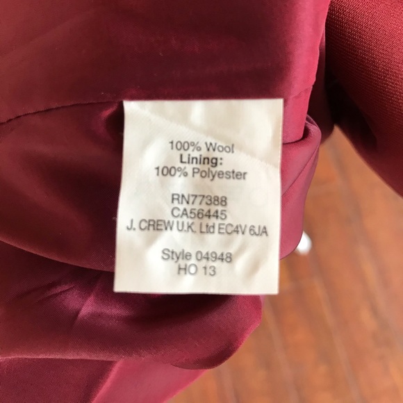 J.Crew wool draped tulip sheath dress - Picture 6 of 7